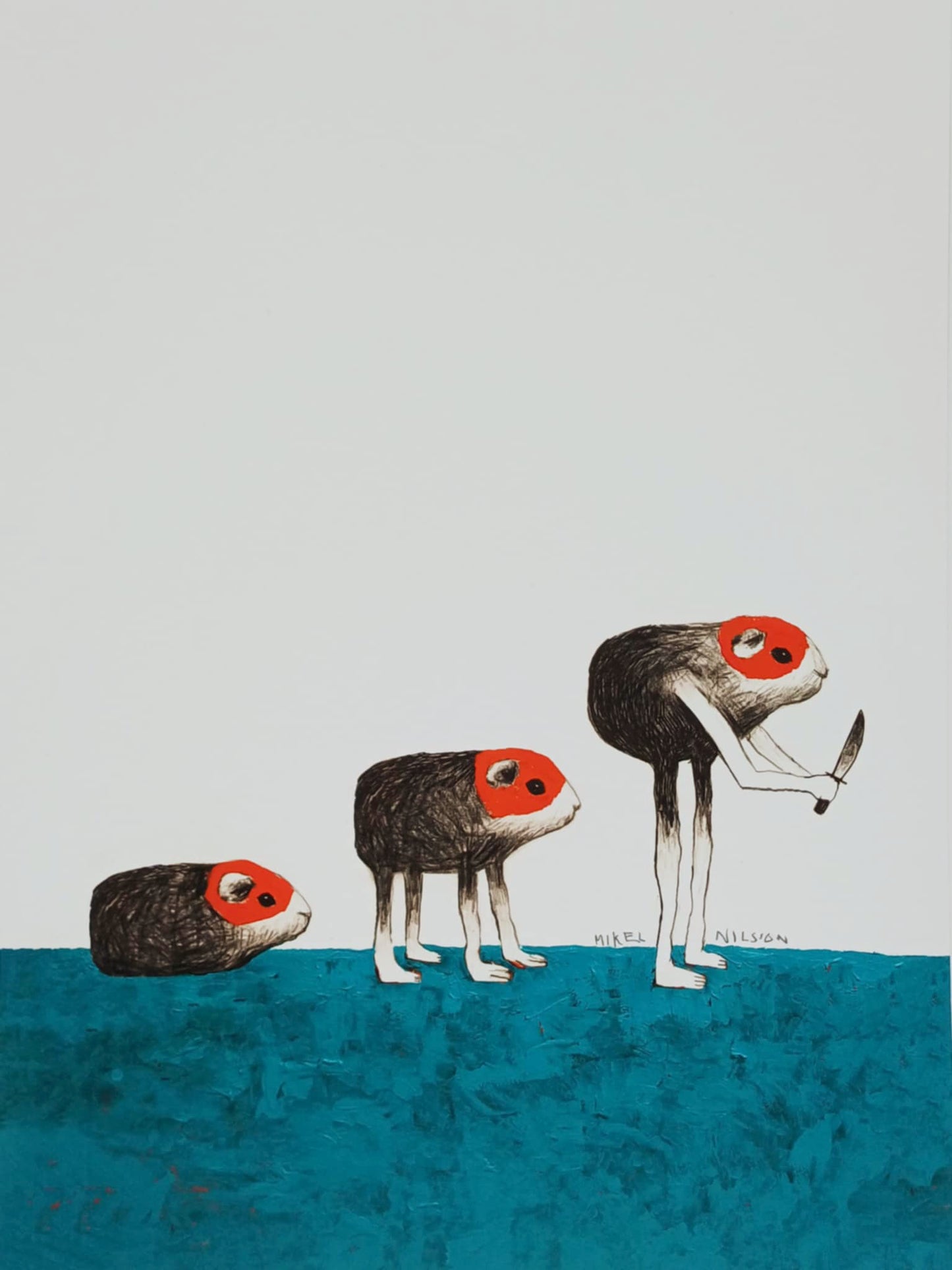 Gicléetryck – "Evolution" av Mikel Nilsson (signerat)