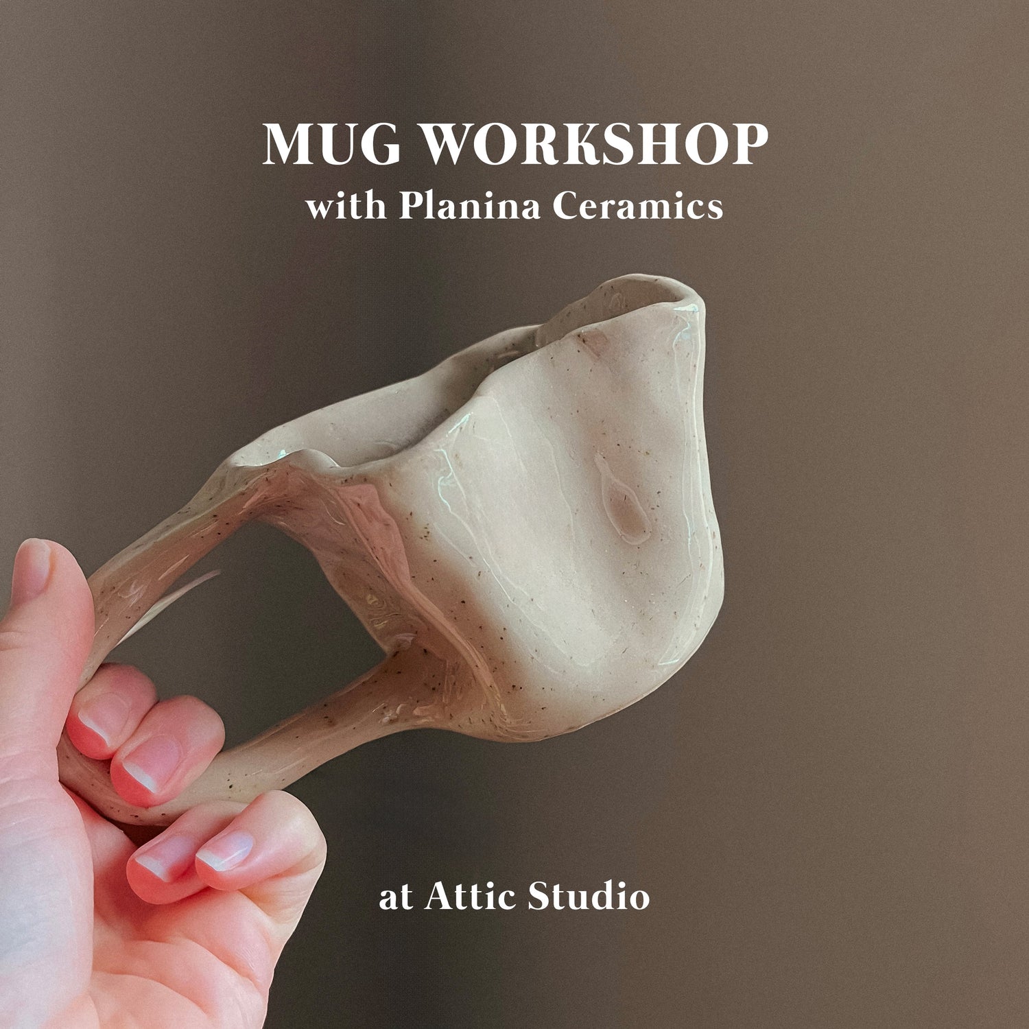 Keramikworkshop: Mugg Workshop with Planina Ceramics